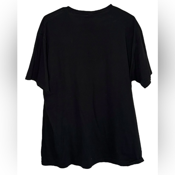 Netflix Stranger Things Hellfire Club Mens Size Large Black Short Sleeve T-Shirt - Picture 2 of 6